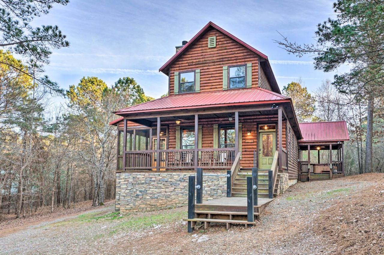 Broken Bow Cabin With Deck, Hot Tub And Fire Pit! Kültér fotó